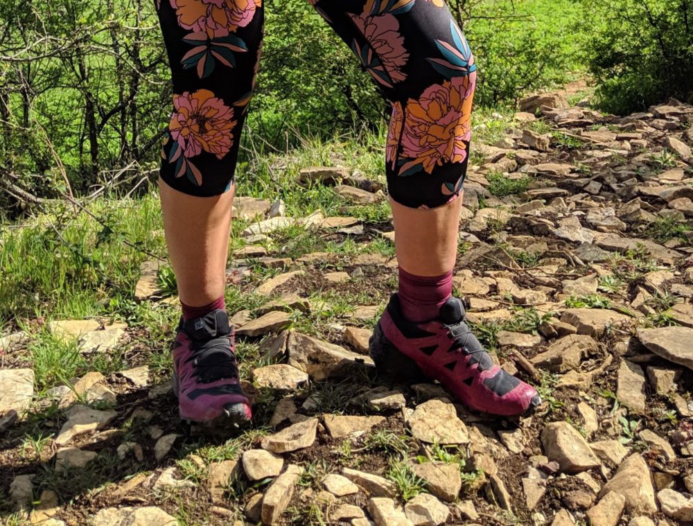look du jour en salomon speedcross5